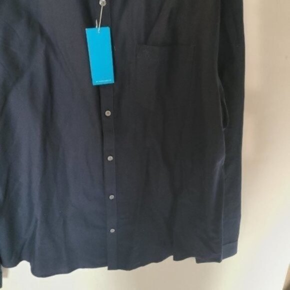 Original Penguin Heritage Slim Fit Navy Shirt XXL - Picture 11 of 16